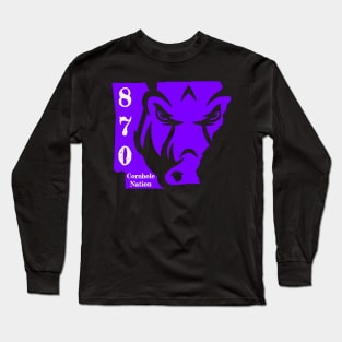 870 Hog Purple Long Sleeve T-Shirt